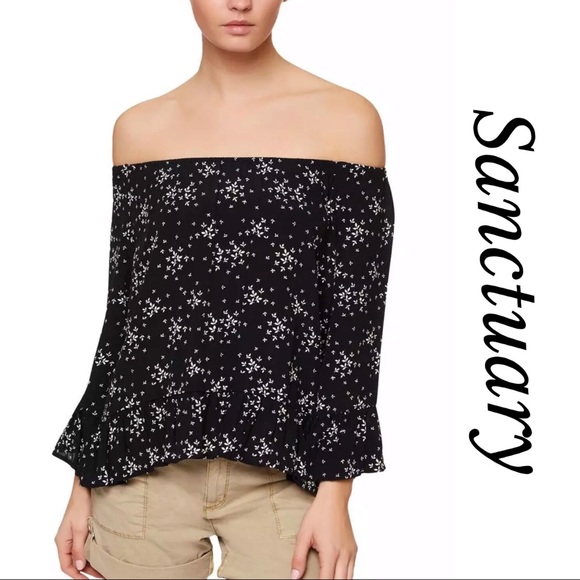 Sanctuary Tops - Sanctuary Julia Off the Shoulder Blouse